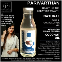 COLD PRESSED COCONUT OIL  - 1 Litre