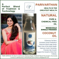 COLD PRESSED COCONUT OIL  - 1 Litre