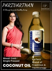 COLD PRESSED COCONUT OIL  - 1 Litre
