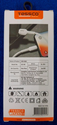 Silicon Charging Cable ( Micro USB ) - Tessco