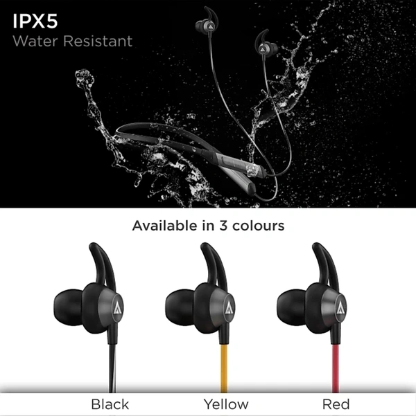 BOULT AUDIO PROBASS Q Charge Neck Band - Black 