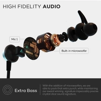 BOULT AUDIO PROBASS Q Charge Neck Band - Black 