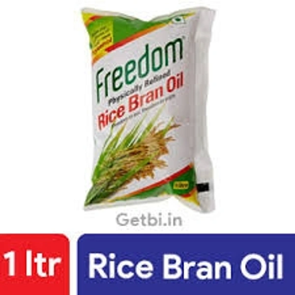 Freedom Rice Bran Oil  : రైస్ బ్రాన్ ఆయిల్ : 1 Liter  - 