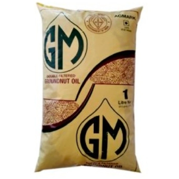 GM Ground Nut Oil : పల్లి నూనె : 1 Liter - 