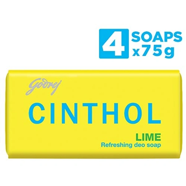 Cinthol Soaps : సింతల్ సబ్బులు -4×75gm - 