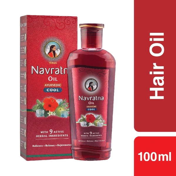 Navratna Hair Oil : నవరత్న హెయిర్ ఆయిల్ -100ml  - 