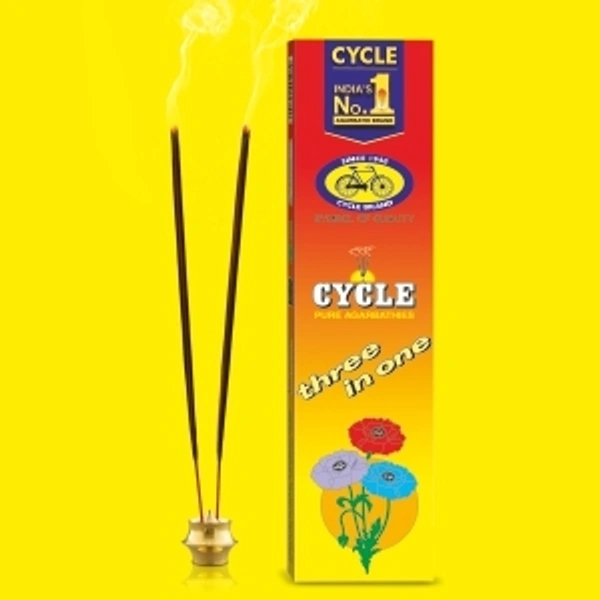 Cycle 3 in 1 Agarbatti : అగర్ బత్తి -63gm - 