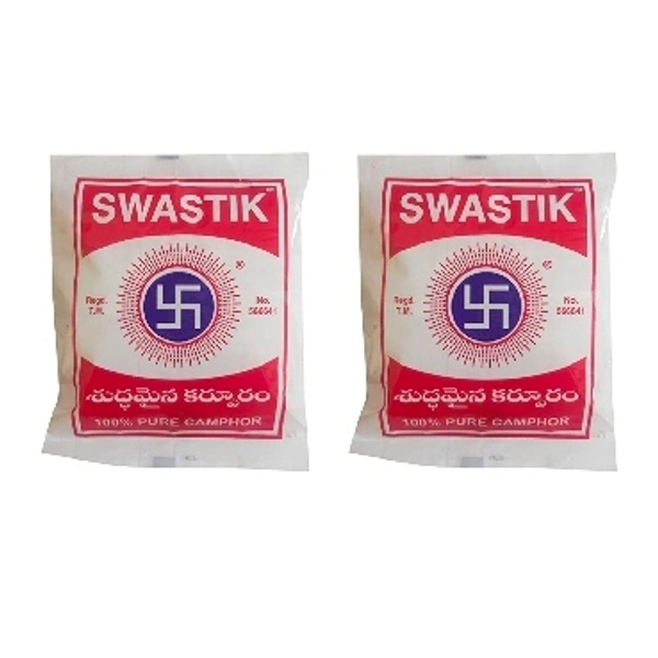 Swastik Comphor : హారతి కర్పూరం :2Pack  - 