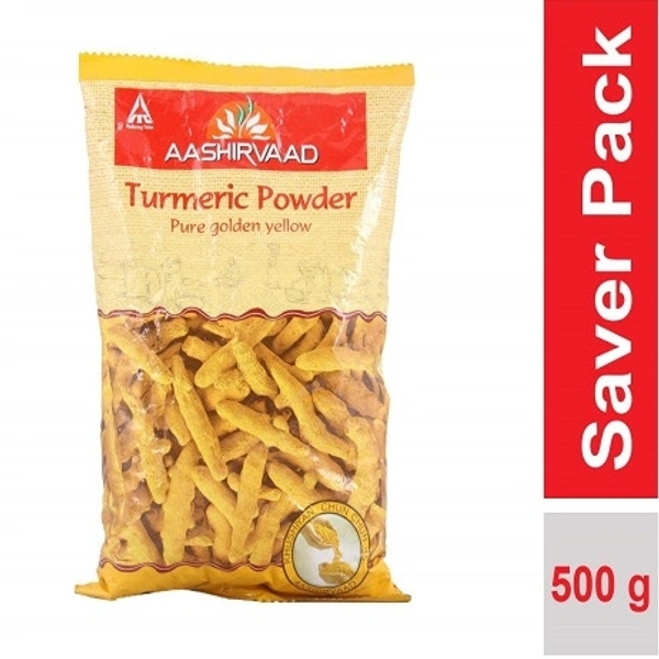 Aashirvaad Turmeric Powder : ఆశీర్వాద్ పసుపు ప్యాకెట్ :500gm - 
