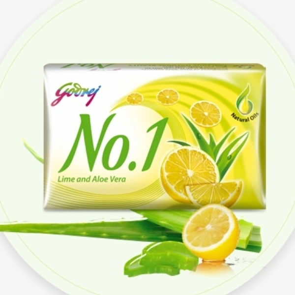 Godrej No1 Lime Soap : గోద్రెజ్ No1 లైం సబ్బు -100gm - 