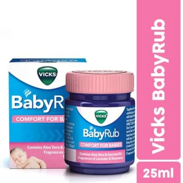 Vicks BabyRub : విక్స్ బేబీరబ్ -25ml - 