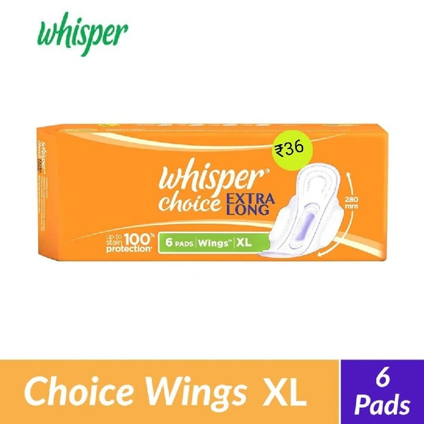 Whisper Pads : విస్పెర్ ప్యాడ్స్ -XL - 