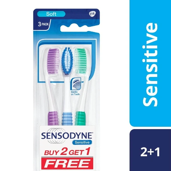 Sensodyne Toothbrush : సెన్సడేనే టూత్ బ్రష్ -3Units - 
