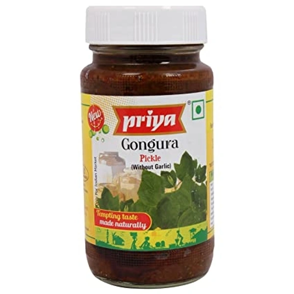Priya Gongura Pickle : గోంగూర పచ్చడి -300gm - 