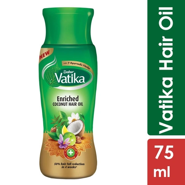Dabur Vatika Hair Oil : డాబర్ వాటిక హెయిర్ -75ml ఆయిల్  - 