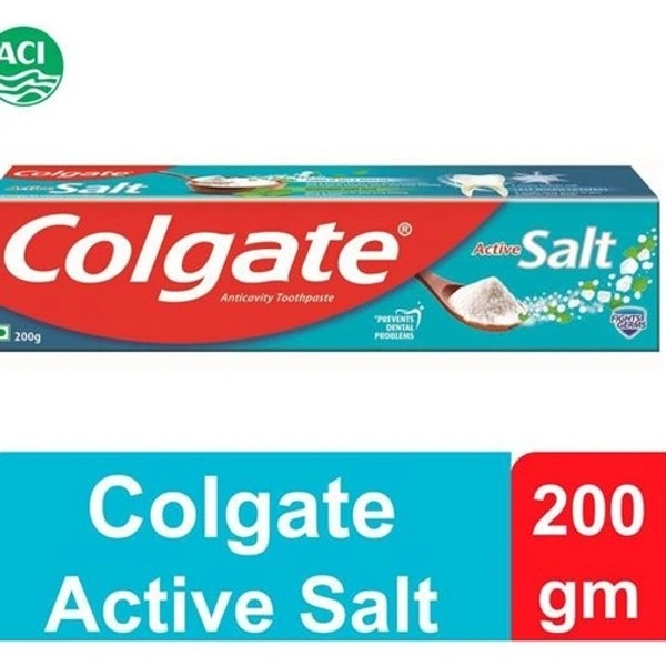 Colgate Active Salt : సాల్ట్ టూత్ పేస్ట్ -200gm  - 