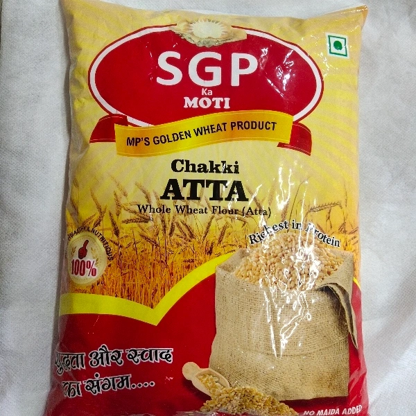 S G P Chakk Atta : ఎస్, జి, పి గోధుమపిండి -1 kg - 