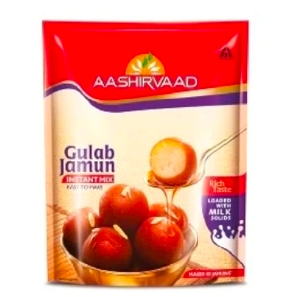 Aashirvaad Gulab Jamu Mix : ఆశీర్వద్ గులాబ్ జామ్ మిక్స్ -175gm - 