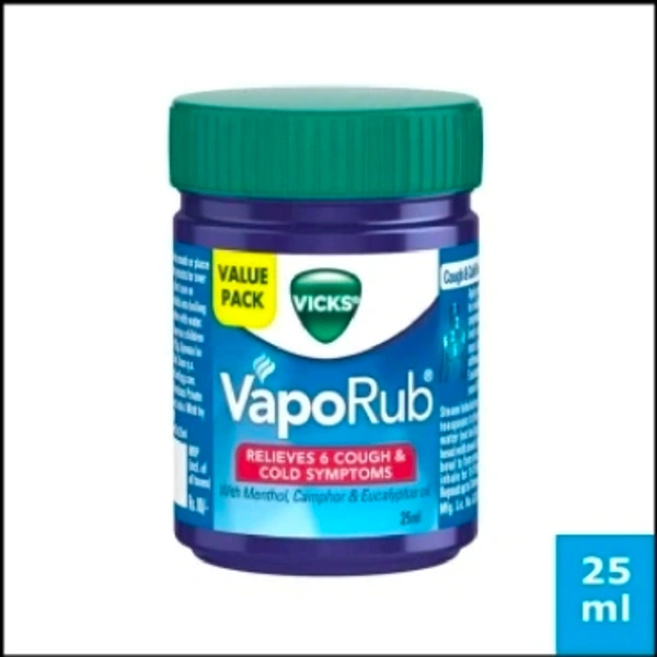 Vicks Vaporub : విక్స్ వాపోరాబ్ -25ml - 
