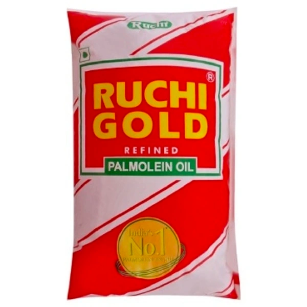 Ruchi Gold Palm Oil : రుచి గోల్డ్ పామ్ ఆయిల్ -1 Liter  - 