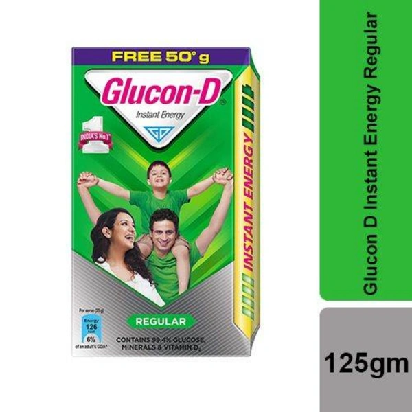 Glucon-D Original Reffill - గుల్కన్ -డి - ఒరిజినల్ రిఫిల్ 125gm