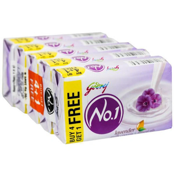 Godrej No1 Lavender - 1+4