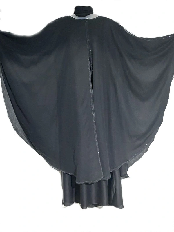 Humeira Abaya Indian Traditional Simple Abaya/Farasha For Girl - 54, 300 gms