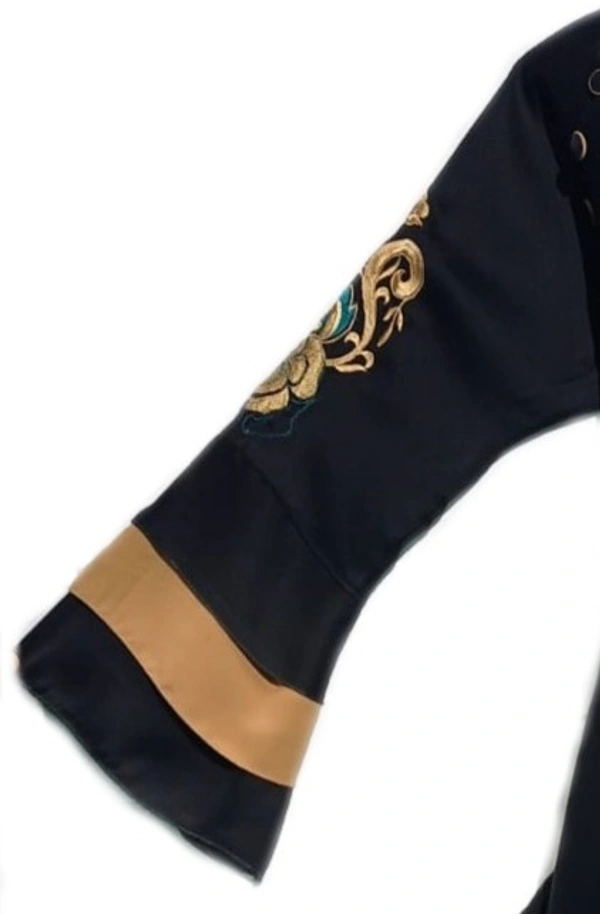 Humeira Abaya Arabian Style Embroidery Buta in Al Nida Fabric - 54, 300 gms