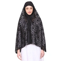 Humeira Abaya Dubai Style Women's Stole - M, 100 gms