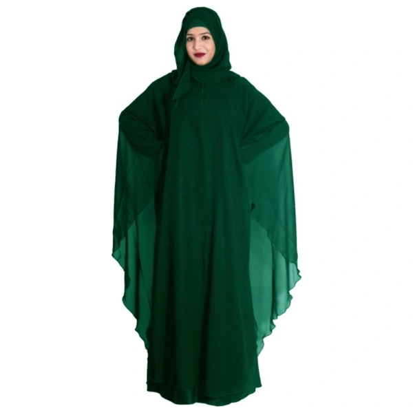 Humeira Abaya Dubai Style Simple Farasha in Al Nida Fabric - 54, 300 gms