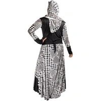 Humeira Abaya Indian Style Simple Long Ghair Burkha in Al Nida Fabric - 54, 300 gms