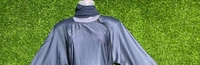 Humeira Abaya Simple Nug Line Grey Colour Abaya in Al Nida Fabric - 54, Grey, 300 gm