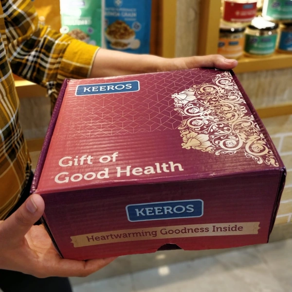 Keeros  4 Jars Gift Hamper  - 7 To 15 Days 