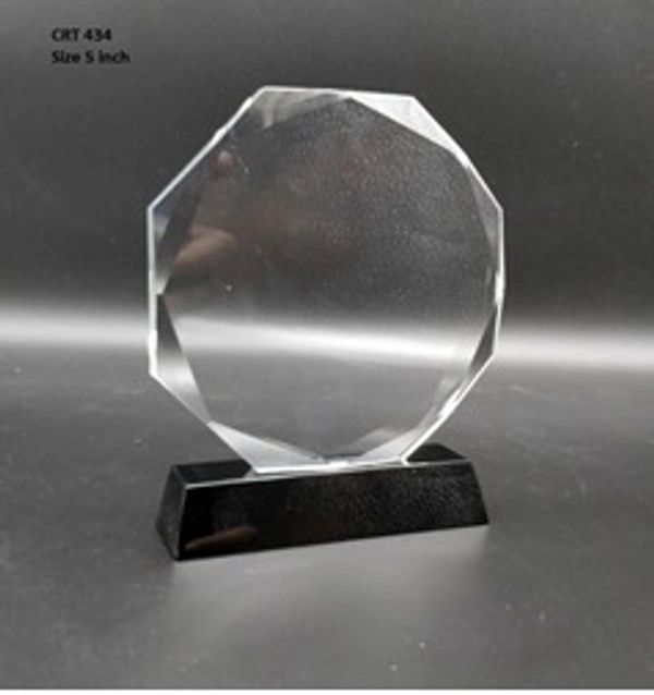 CRT 434 Crystal Awards and Trophies - Bangalore 24 hrs up to 72 hours / Other Cities 4 to 7 days.