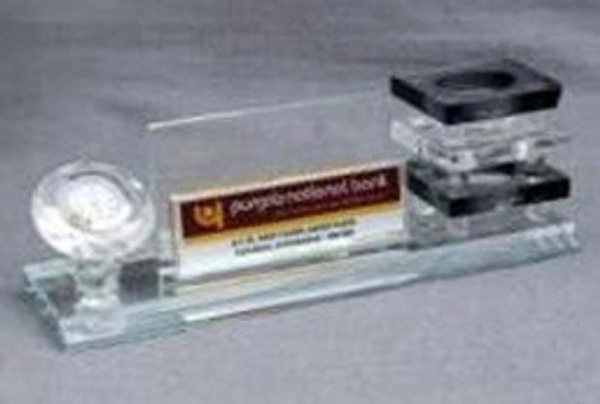 Crystal Pen stand card holder CRT PS 2 Med - Bangalore 24 hrs up to 72 hours / Other Cities 4 to 7 days., SBG