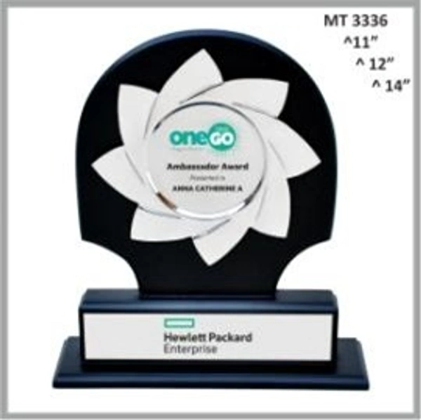 3336 Wood Trophies  - Bangalore 24 hrs up to 72 hours / Other Cities 4 to 7 days., SBG