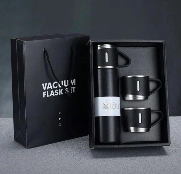 Vacuum Flask Set 2 Mugs - MUT, 24hrs To 72 Hrs 