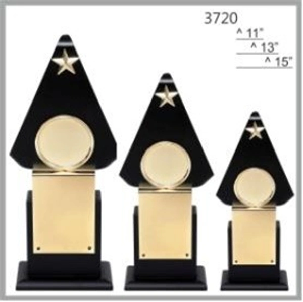 3720 Wood Metal Trophies  - Bangalore 24 hrs up to 72 hours / Other Cities 4 to 7 days., SBG