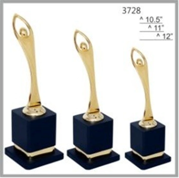 3728 Wood Metal Trophies  - Bangalore 24 hrs up to 72 hours / Other Cities 4 to 7 days., SBG