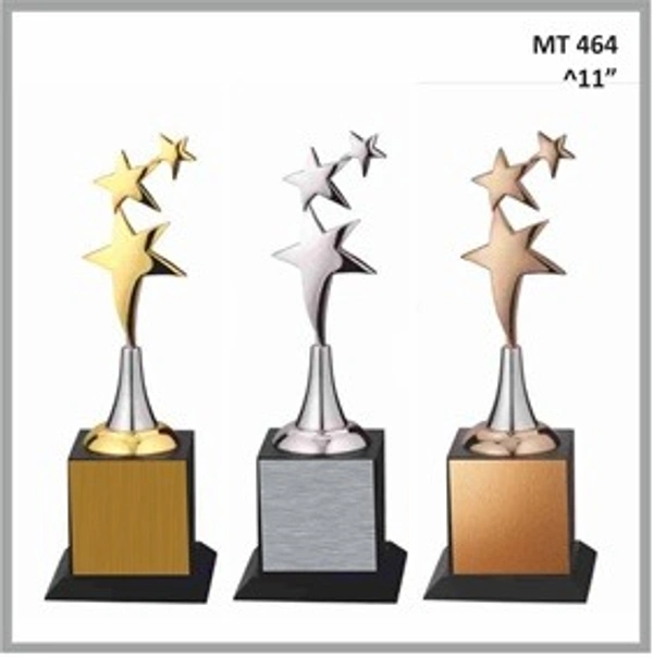 MT348 Wood Metal Trophies  - Bangalore 24 hrs up to 72 hours / Other Cities 4 to 7 days., SBG