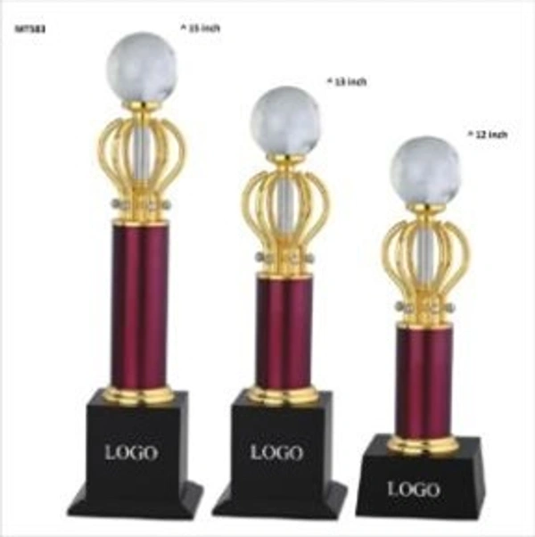 MT583 Wood Metal Trophies  - Bangalore 24 hrs up to 72 hours / Other Cities 4 to 7 days., SBG
