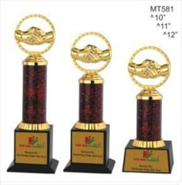 MT581 Wood Metal Trophies  - Bangalore 24 hrs up to 72 hours / Other Cities 4 to 7 days., SBG