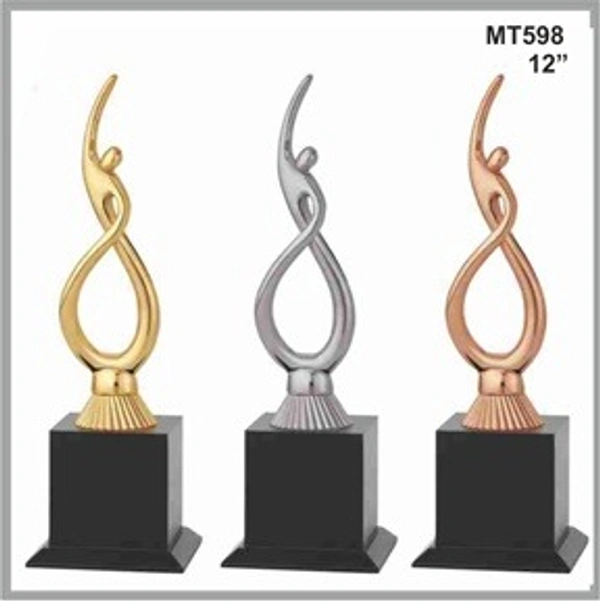 MT598 Wood Metal Trophies  - Bangalore 24 hrs up to 72 hours / Other Cities 4 to 7 days., SBG