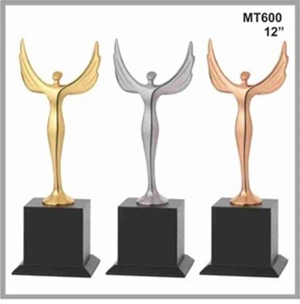 MT600 Wood Metal Trophies  - Bangalore 24 hrs up to 72 hours / Other Cities 4 to 7 days., SBG