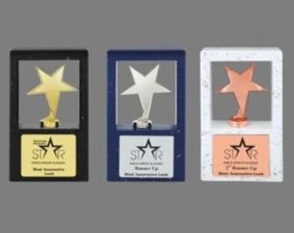 WT 101     9" Wood Metal Trophies  - Bangalore 24 hrs up to 72 hours / Other Cities 4 to 7 days., SBG