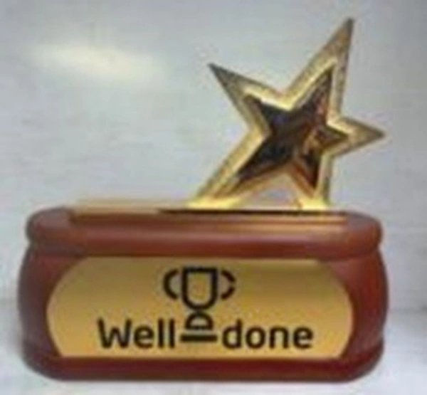 5143 Wood Metal Trophies  - Bangalore 24 hrs up to 72 hours / Other Cities 4 to 7 days., SBG
