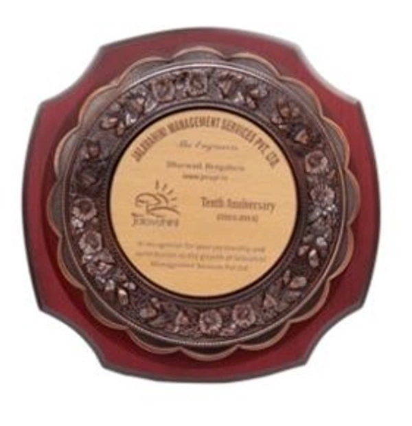 5182 Wood Metal Trophies  - Bangalore 24 hrs up to 72 hours / Other Cities 4 to 7 days., SBG