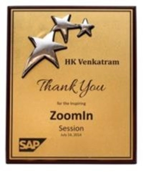 5144G Wood Metal Trophies  - Bangalore 24 hrs up to 72 hours / Other Cities 4 to 7 days., SBG