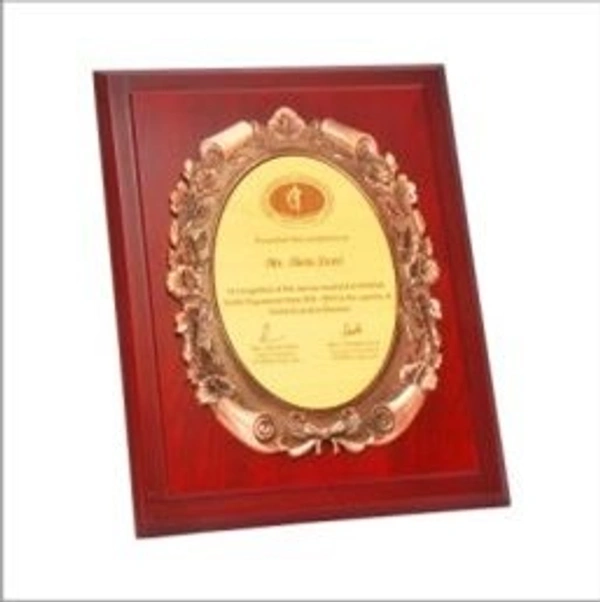 5102 Wood Metal Trophies  - Bangalore 24 hrs up to 72 hours / Other Cities 4 to 7 days., SBG