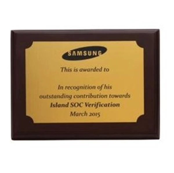 5122 Wood Metal Trophies - Bangalore 24 hrs up to 72 hours / Other Cities 4 to 7 days., SBG